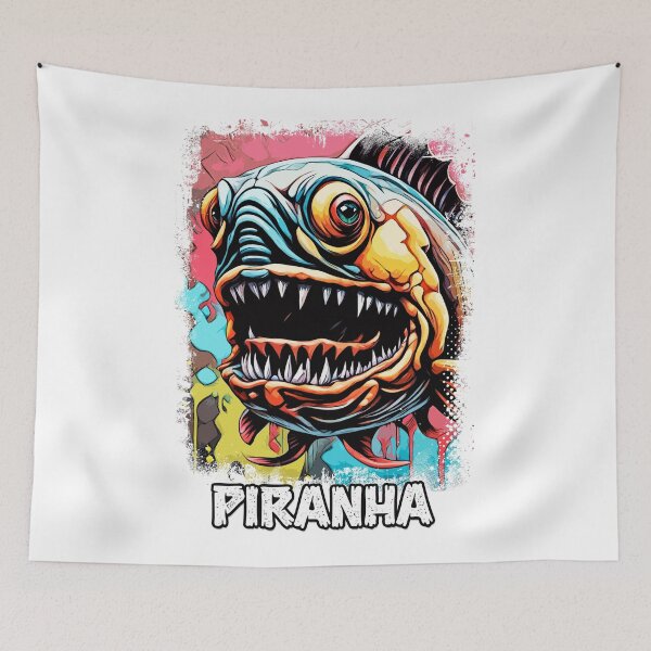 Item preview, Scary Piranha Amazon River Monster fish designed and sold by Naumovski.