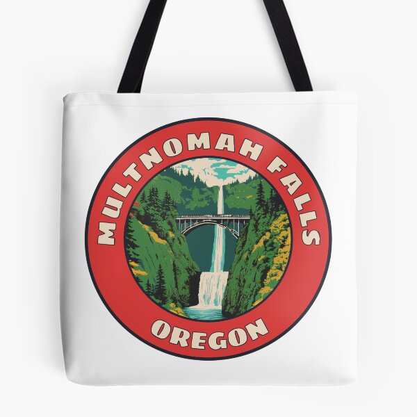 Item preview, Multnomah Falls Vintage Style Decal designed and sold by Decal Mania.