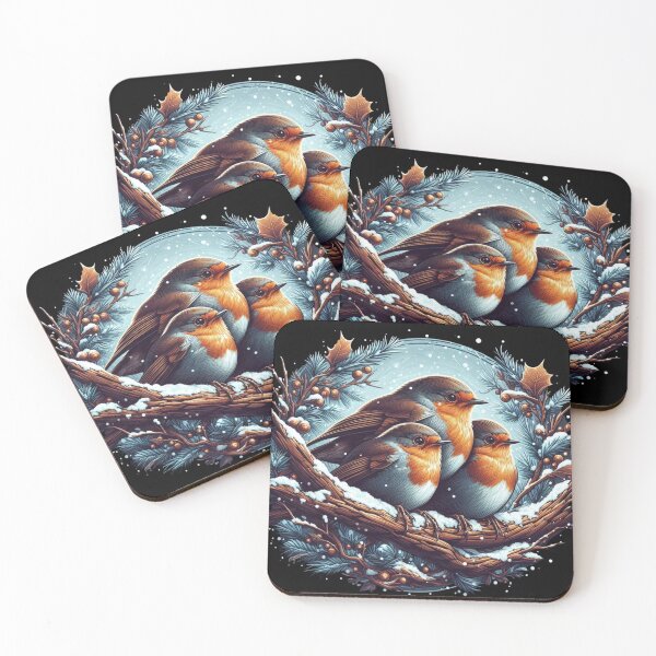 Item preview, Robin Bird with Family designed and sold by Azrora.