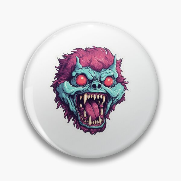 Item preview, vintage style monster sticker demon designed and sold by JustOkayDesigns.