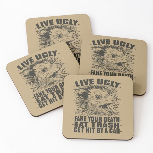 Item preview, Possum/ Opossum | Live Ugly, Fake your death... designed and sold by BlindmanArt.