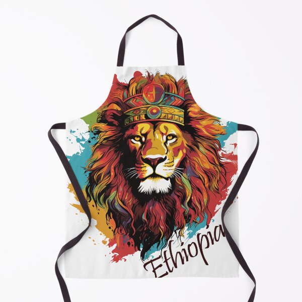Item preview, ETHIOPIAN LION FACE T-SHIRT GIFT designed and sold by imaginativeafro.
