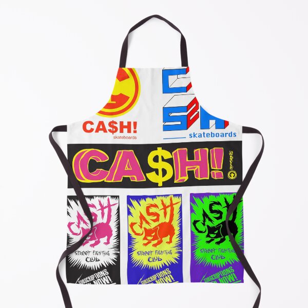 Item preview, Cash skateboards stickers sheet designed and sold by Paintbase.