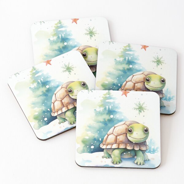 Item preview, Festive Turtle designed and sold by cute-animals99.