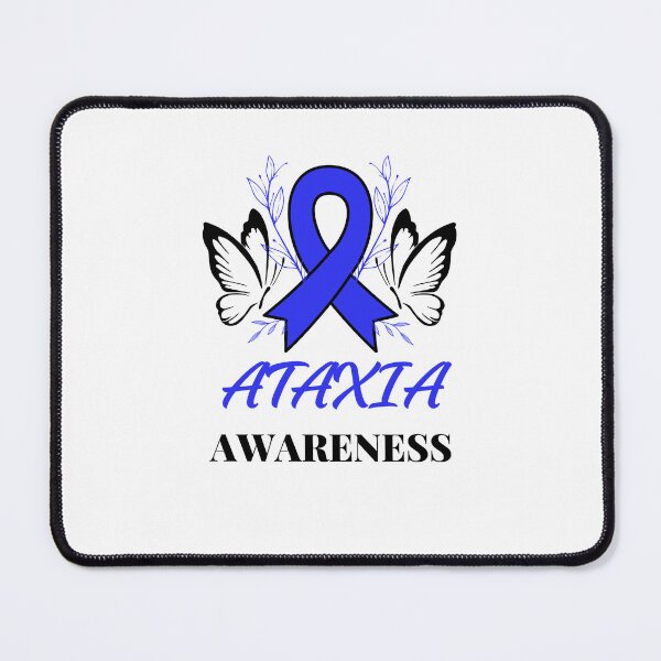 Item preview, Ataxia Awareness design with butterfly's, contribute to raising much-needed awareness for Ataxia. (Black Text) designed and sold by It's Wheelie Cool.