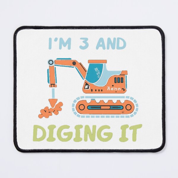 Item preview,  I'M 3 AND DIGGING IT  designed and sold by BOOLL .