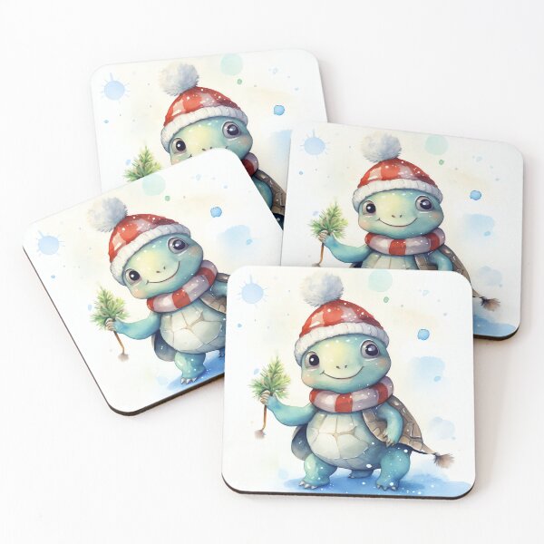Item preview, Festive Turtle designed and sold by cute-animals99.
