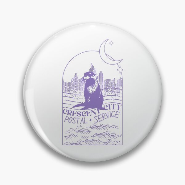 Item preview, Crescent City Postal service otter (SJM) designed and sold by Revolocity Designs.