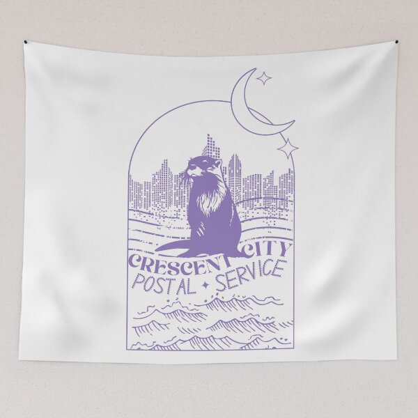 Item preview, Crescent City Postal service otter (SJM) designed and sold by Revolocity Designs.