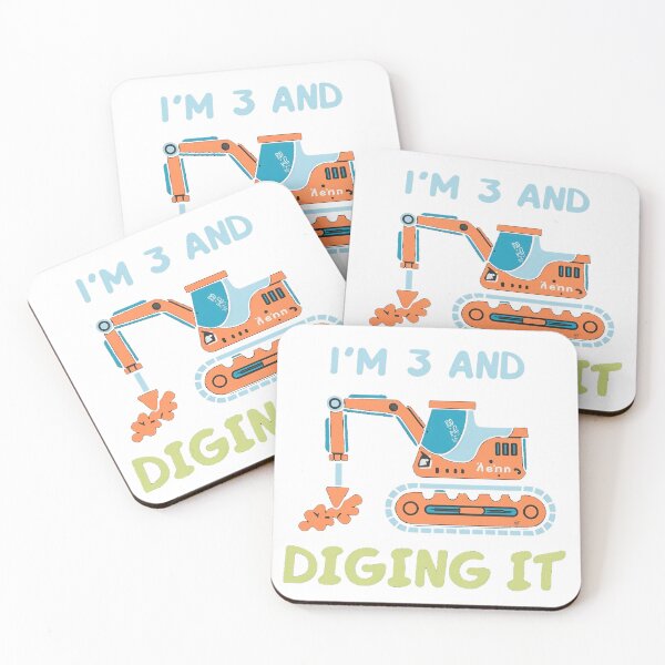 Item preview,  I'M 3 AND DIGGING IT  designed and sold by BOOLL .