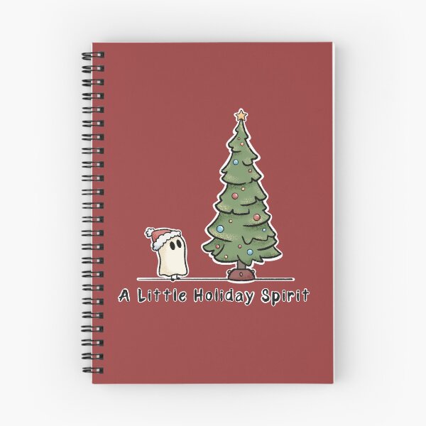 Item preview, A Little Holiday Spirit with Christmas Tree designed and sold by BeeAndClover.