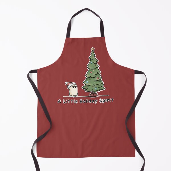Item preview, A Little Holiday Spirit with Christmas Tree designed and sold by BeeAndClover.