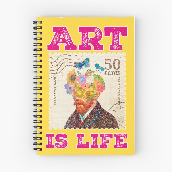 Item preview, Van Gogh stamp, portrait designed and sold by Mauswohn.