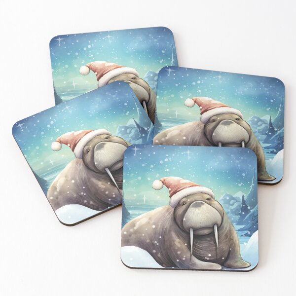 Item preview, Walrus Wishes Wonderland designed and sold by cute-animals99.
