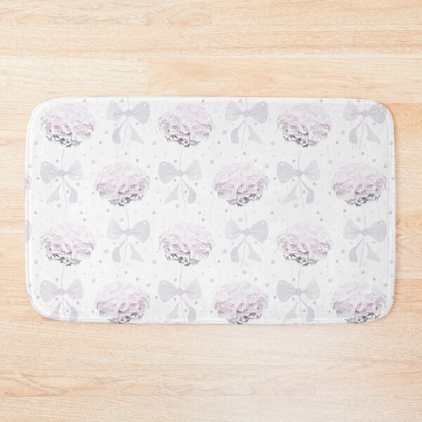 Item preview, White and pink hydrangeas. Delicate floral pattern. designed and sold by marinaklykva.