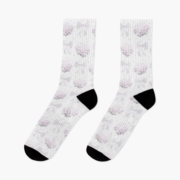 Item preview, White and pink hydrangeas. Delicate floral pattern. designed and sold by marinaklykva.
