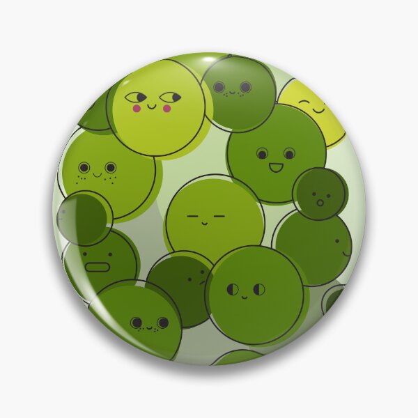Item preview, Cute Chlorella, Algae cartoon, Green microalgae lovely art, Plankton gift for Biologist, Phaytoplankton cartoon character designed and sold by thurakitdew.