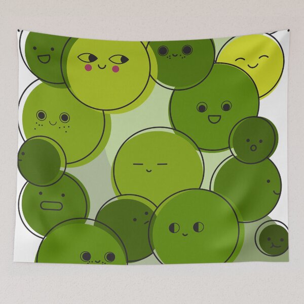 Item preview, Cute Chlorella, Algae cartoon, Green microalgae lovely art, Plankton gift for Biologist, Phaytoplankton cartoon character designed and sold by thurakitdew.