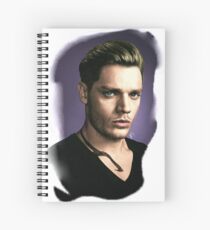 Shadowhunters - Jace Herondale - recoloring Spiral Notebook