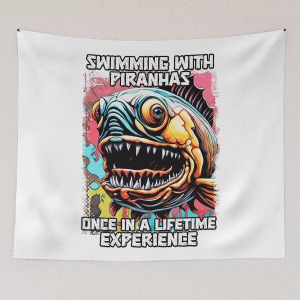 Item preview, Funny Piranha Saying Monster fish Joke designed and sold by Naumovski.