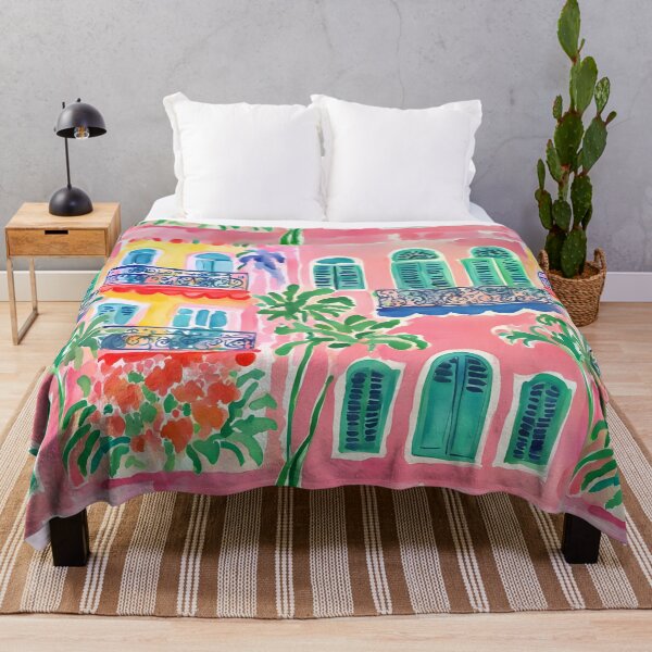 Item preview, Matisse inspired French balcony designed and sold by SophieClimaArt.