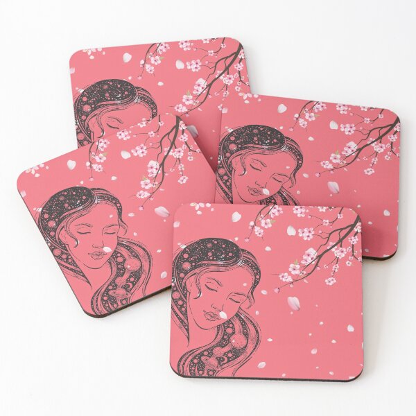 Item preview, Lovely Goddess in Cherry Blossom Rain: To the lovely, all things are lovely designed and sold by LivingWellness.