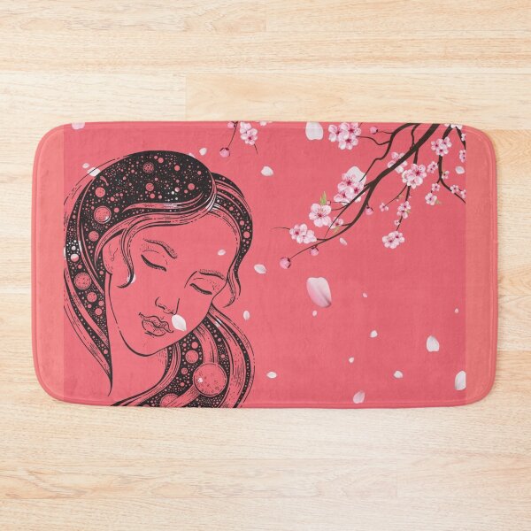 Item preview, Lovely Goddess in Cherry Blossom Rain: To the lovely, all things are lovely designed and sold by LivingWellness.