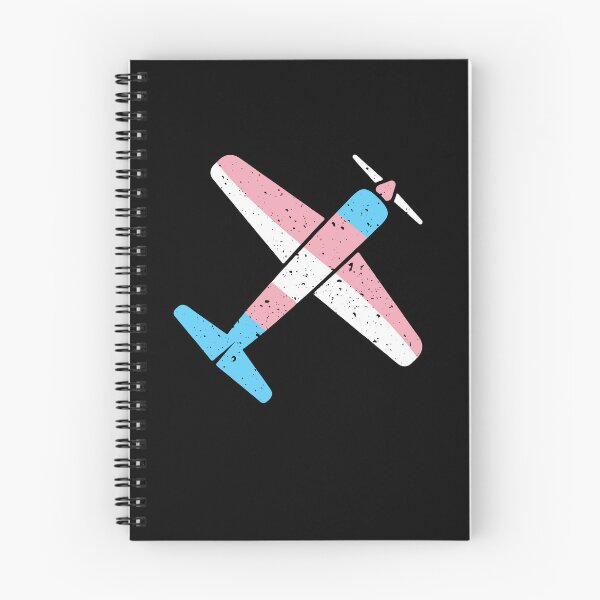 Item preview, Single Engine Prop Aircraft Transgender Flag - Airplane Distressed LGBTQ Desig designed and sold by venomousvector.