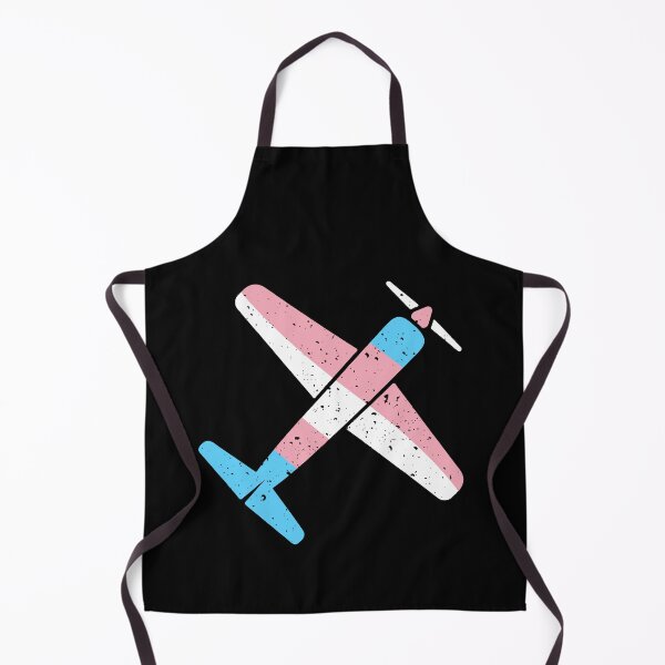 Item preview, Single Engine Prop Aircraft Transgender Flag - Airplane Distressed LGBTQ Desig designed and sold by venomousvector.