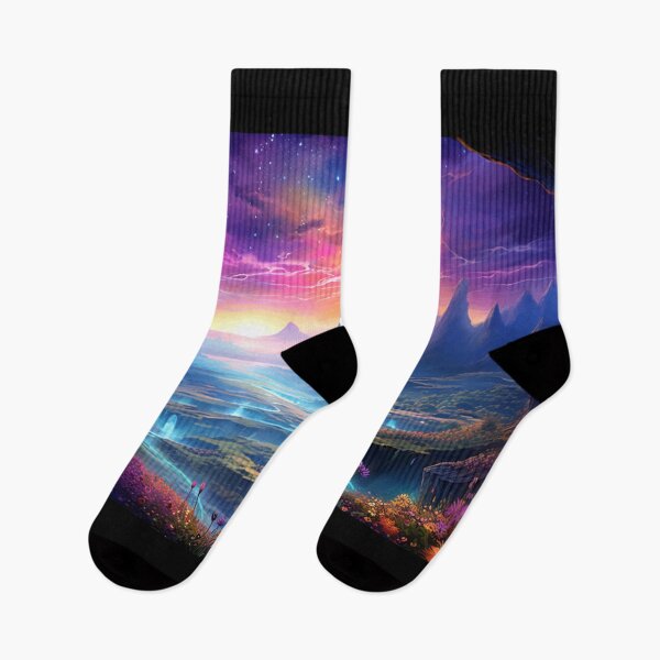 Item preview, Fantasy Landscape - Rainbow World designed and sold by Fantasy Masterpiece.