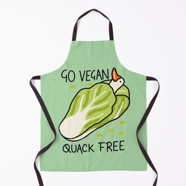 Item preview, Go Vegan Quack Free designed and sold by Quacktails.