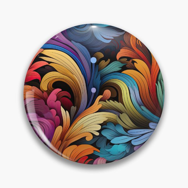Item preview, Abstract Vibrant Baroque designed and sold by ArtyArtArtist.