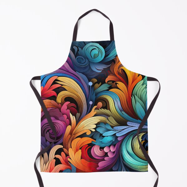 Item preview, Abstract Vibrant Baroque designed and sold by ArtyArtArtist.