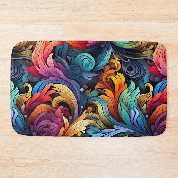 Item preview, Abstract Vibrant Baroque designed and sold by ArtyArtArtist.