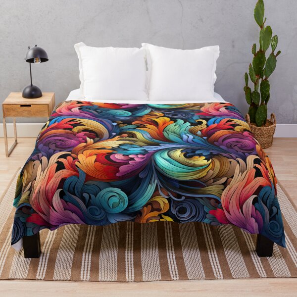 Item preview, Abstract Vibrant Baroque designed and sold by ArtyArtArtist.