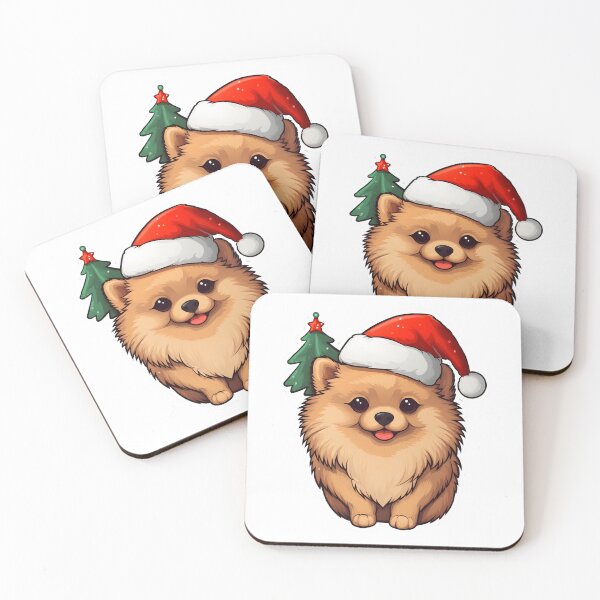 Item preview, Cute Xmas Pomeranian designed and sold by ChrisCandle.