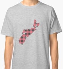 Nova Scotia Plaid in Pink Classic T-Shirt