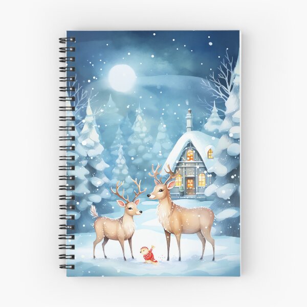 Item preview, Christmas Reindeer Serenade designed and sold by cute-animals99.