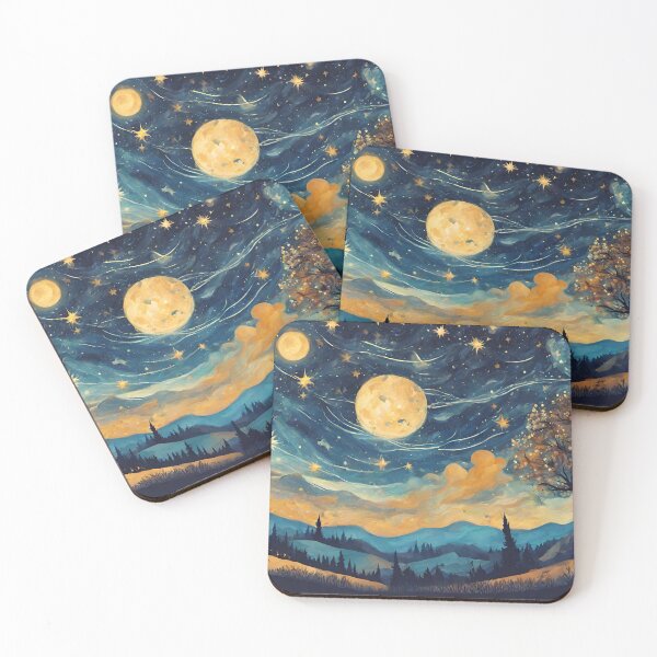 Item preview, Starry Night Sky Pattern designed and sold by letsgetinspired.