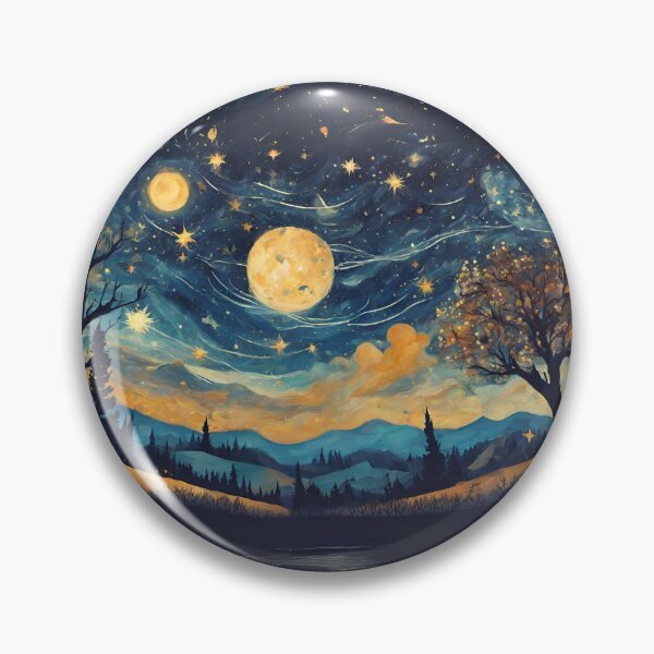 Item preview, Starry Night Sky Pattern designed and sold by letsgetinspired.