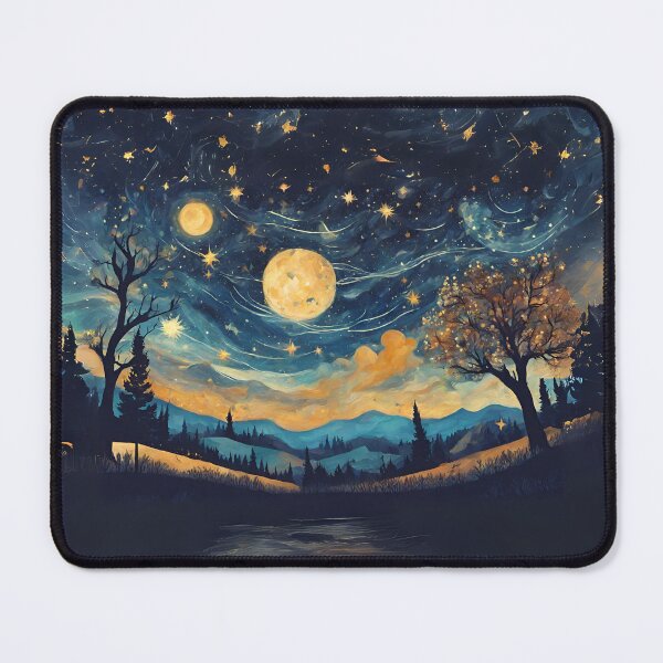 Item preview, Starry Night Sky Pattern designed and sold by letsgetinspired.