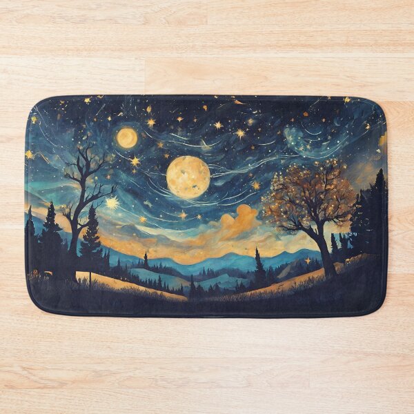 Item preview, Starry Night Sky Pattern designed and sold by letsgetinspired.