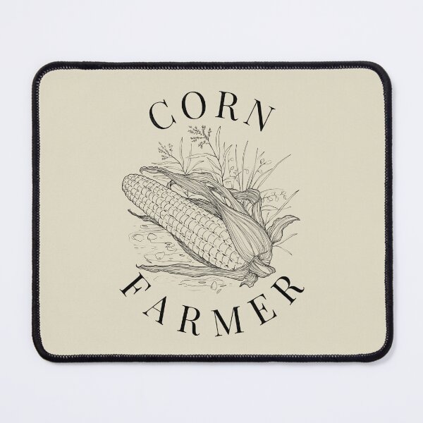 Item preview, Retro Corn Farmer Illustration designed and sold by MaryRose73744.
