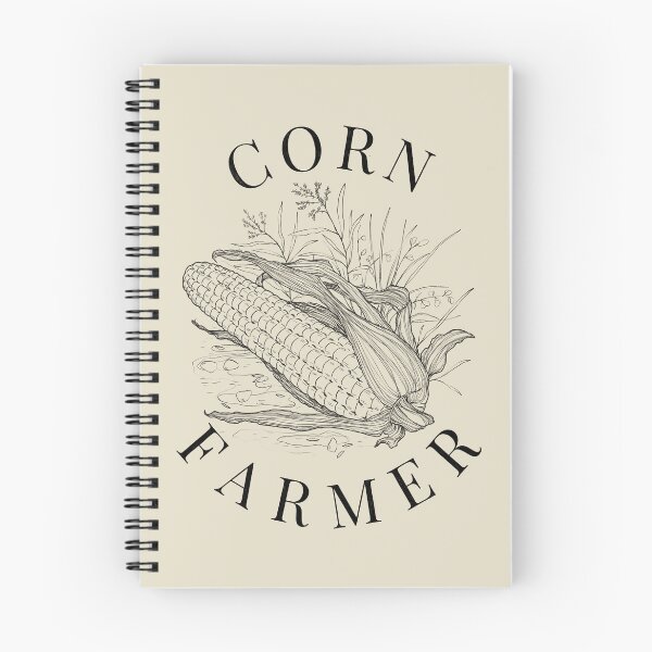 Item preview, Retro Corn Farmer Illustration designed and sold by MaryRose73744.