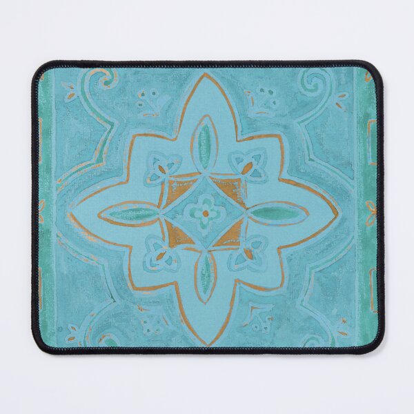 Item preview, Bohemian Turquoise and Terracotta designed and sold by MoisOneOffs.