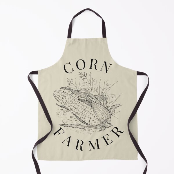 Item preview, Retro Corn Farmer Illustration designed and sold by MaryRose73744.