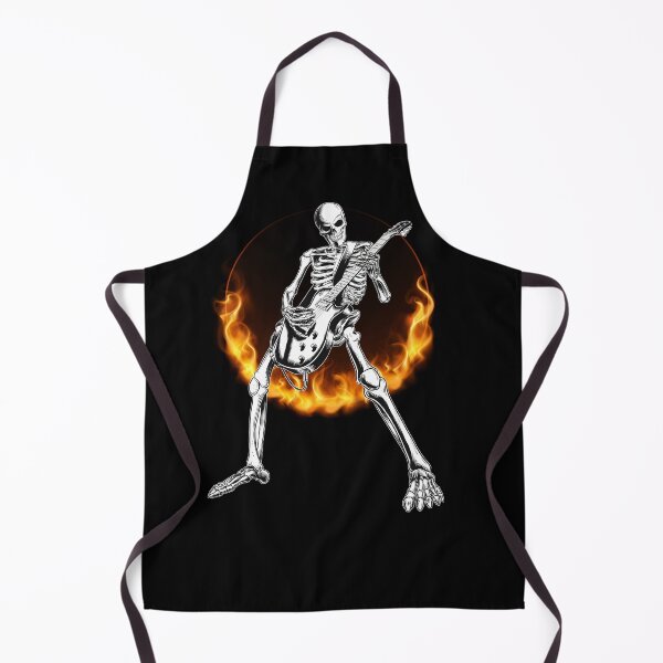 Item preview, Rock N Roll Rocking Heavy Metal Skeleton designed and sold by Gifiti.
