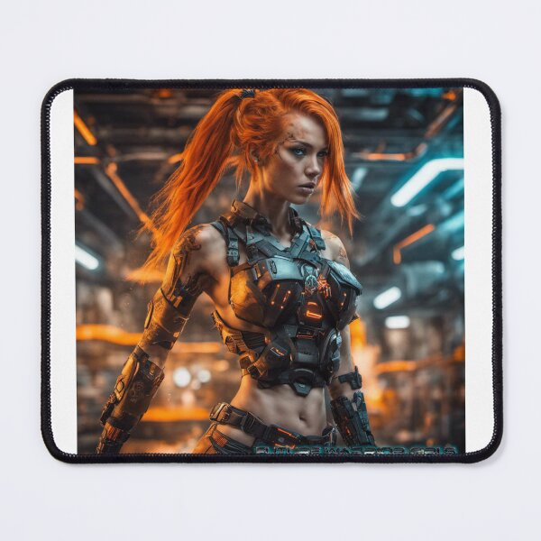 Item preview, Orange Hair babe - Future warrior girls 01 designed and sold by bravomodels.