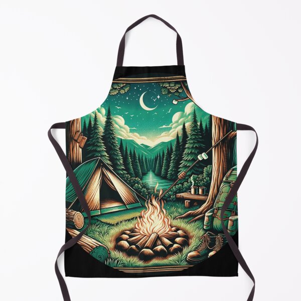 Item preview, Wilderness Adventure Outdoor Camping Design designed and sold by delohill.