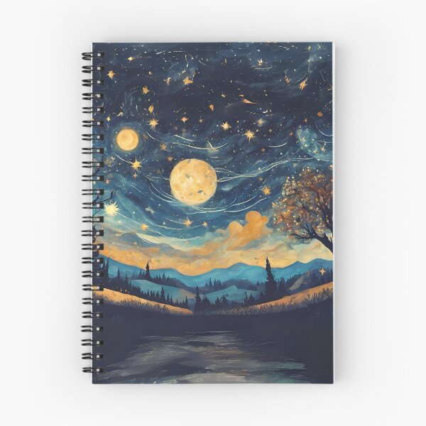 Item preview, Starry Night Sky Pattern designed and sold by letsgetinspired.